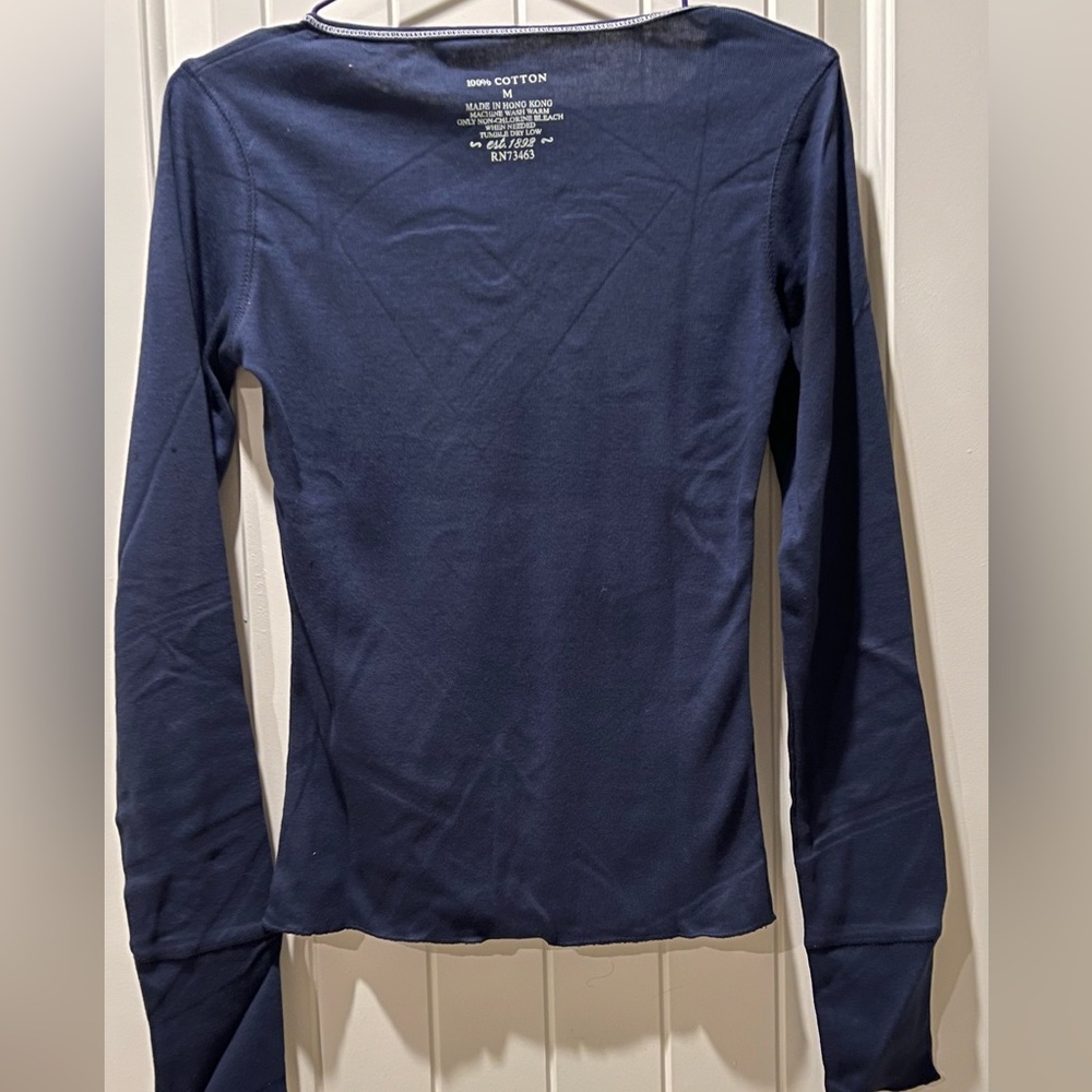 vintage Y2K AF Abercrombie & Fitch Long Sleeve Tee NWT - Picture 2 of 4